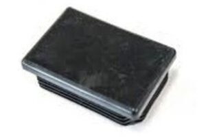 Inslagdop 45x20mm zwart
