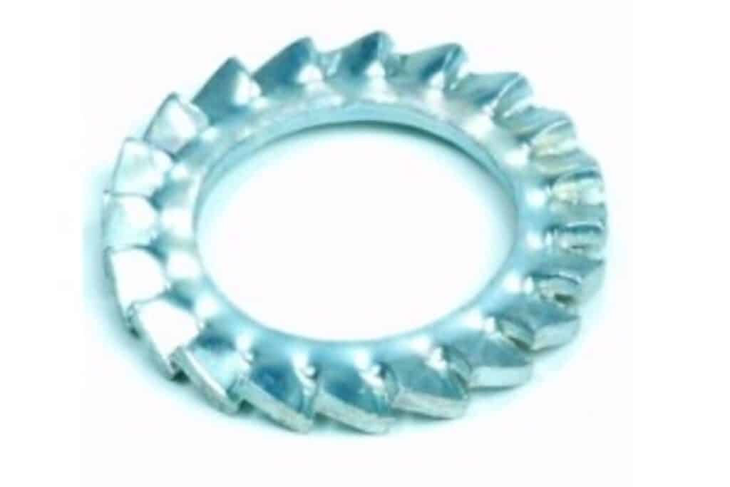 Serrated lock washer m8