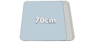 Sonderbreite (70cm)