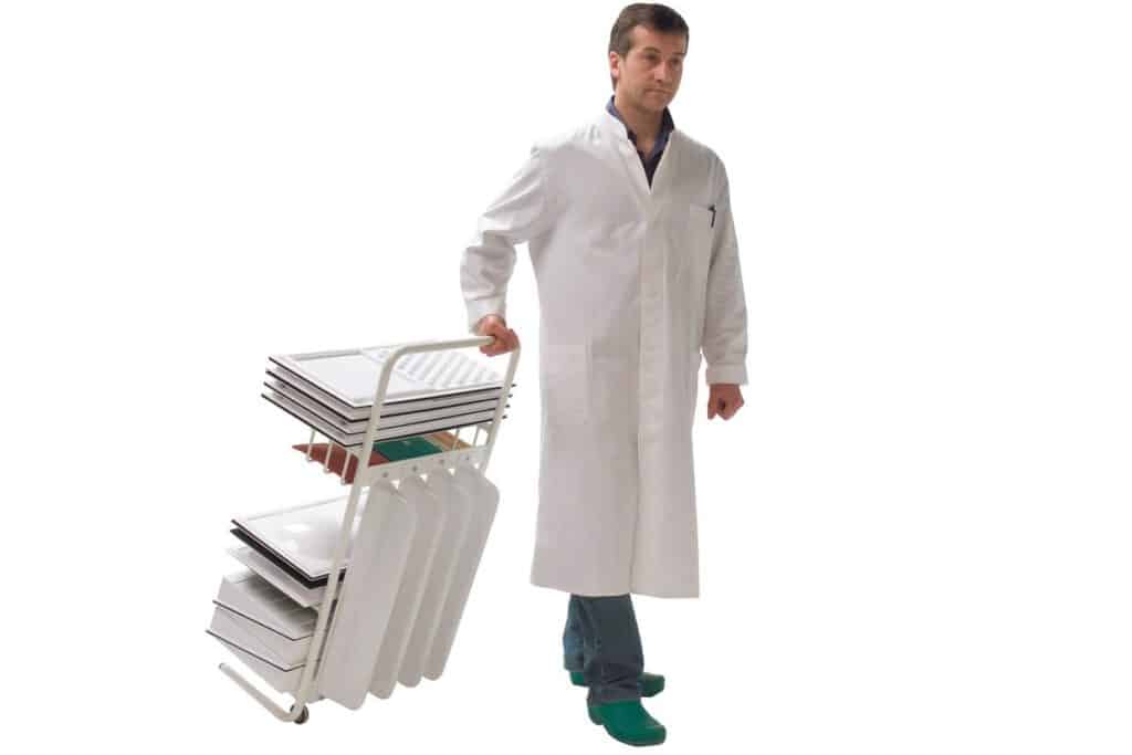 Trolley for walk paths
