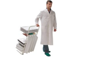 Trolley for walk paths
